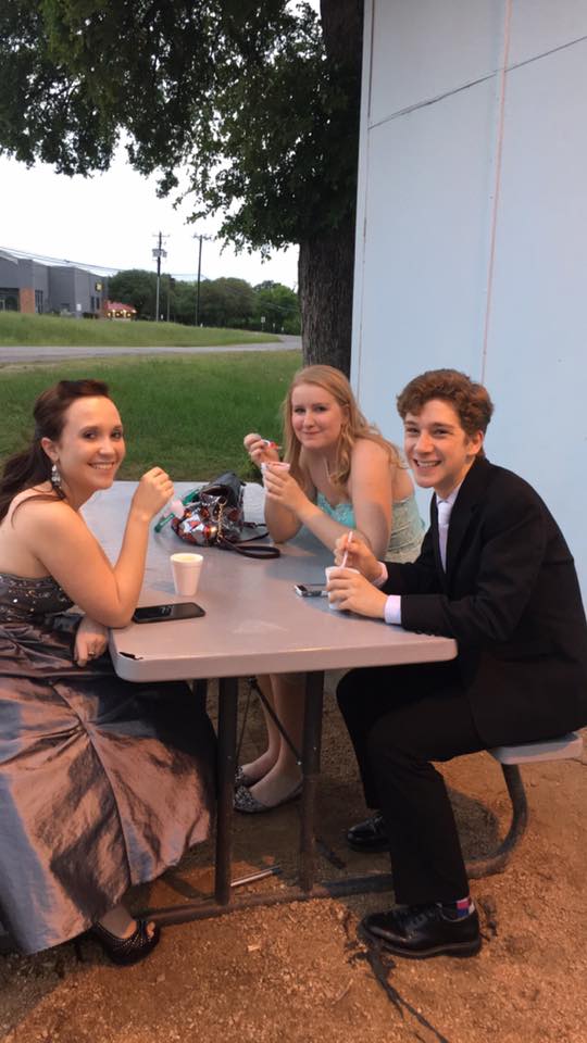See, it's even cool to have a Zydeco Ice snocone on prom night!